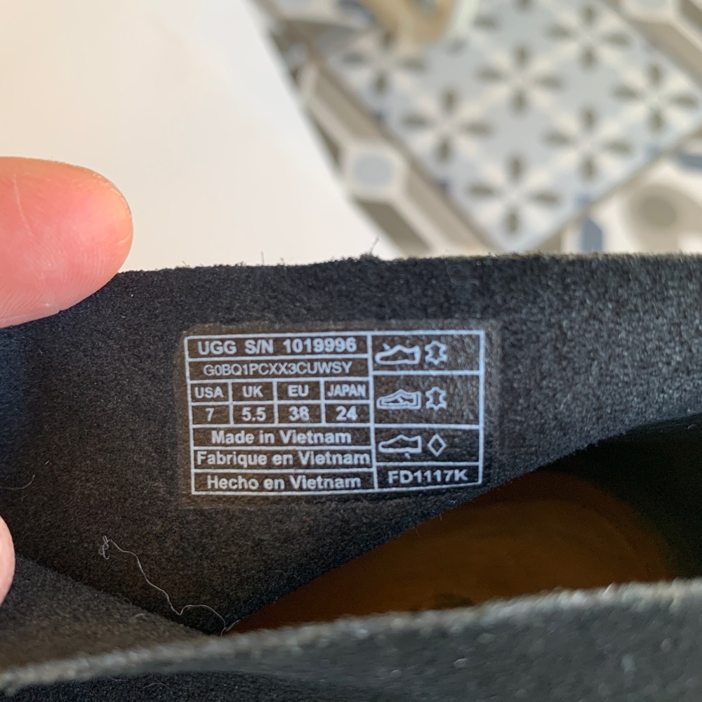 Ugg Ginger Open Toe Boot Size 7 - image 6